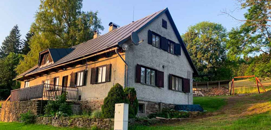 chalupa k pronájmu zdobnice 